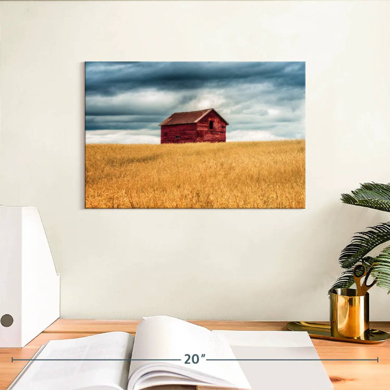 Lilie Wisconsin Barn, 8" H x 12" W