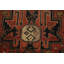Tapis à teinture végétale antique fait à la main 3 x 4