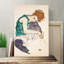 Egon Schiele - Wrapped Canvas Painting-19045823