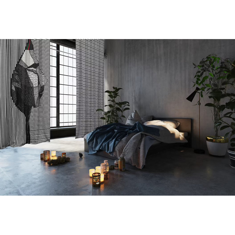 Duhon Blackout Curtain Panel Pair, Width 147 x Drop 200cm