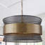 Lustre tambour 4 lumières 