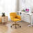 Versatile Adjustable Office Chair With Metal Legs And Universal Wheels For Enhanced Comfort And Mobility-27417760