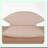 Luxury Sateen Pillowcase Set - Queen Size 400 TC Cotton Pillow Cases in Pink Blush - Soft & Silky Bed Pillow Cover Set, Wrinkle & Fade Resistant - Set of 2, 20 x 30 Inches