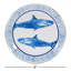 Golden Rabbit Pescado Enamel Sandwich Plates