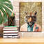 «Tiger with Gold Wall» par Svetlana Aleynikova, art mural sur toile-51274577