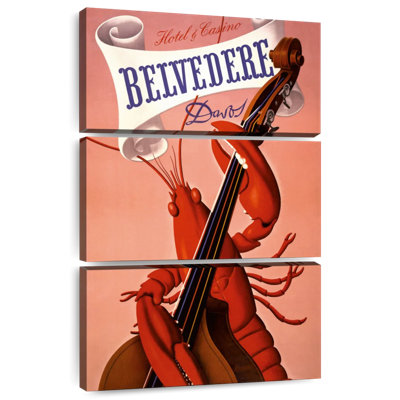 Ketti Lobster Playing Cello