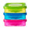Fresh Keepers Sandwich Lunch Box Containers with Vented Lids