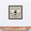 Bumble Bee Wreath - reproduction de cadre flottant sur toile-240498479