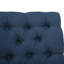 Chaise d'appoint rembourrée en lin capitonné Wren-263736402-197857313