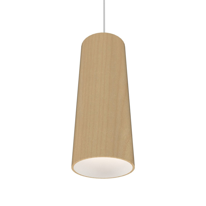 1 - Light Pendant, Maple