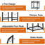 Analiha 39.9cm W Metal Log Rack