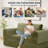 Boneless Cloud Compression Convertible Floor Sofa Bed, High-Density Sponge & Corduroy Fabric Futon Loveseat-1290771574-1288334698