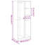 Ruri Manufactured Wood Wardrobe-47193998-47194007