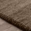 Tapis chocolat en laine touffeté à la main Toby-57320085