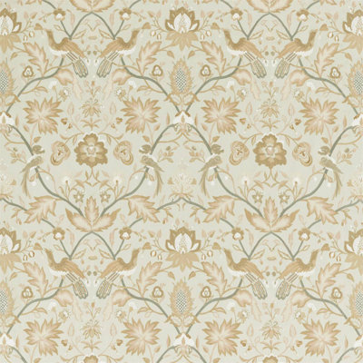Oiseaux de Paradis Embroidery Fabric