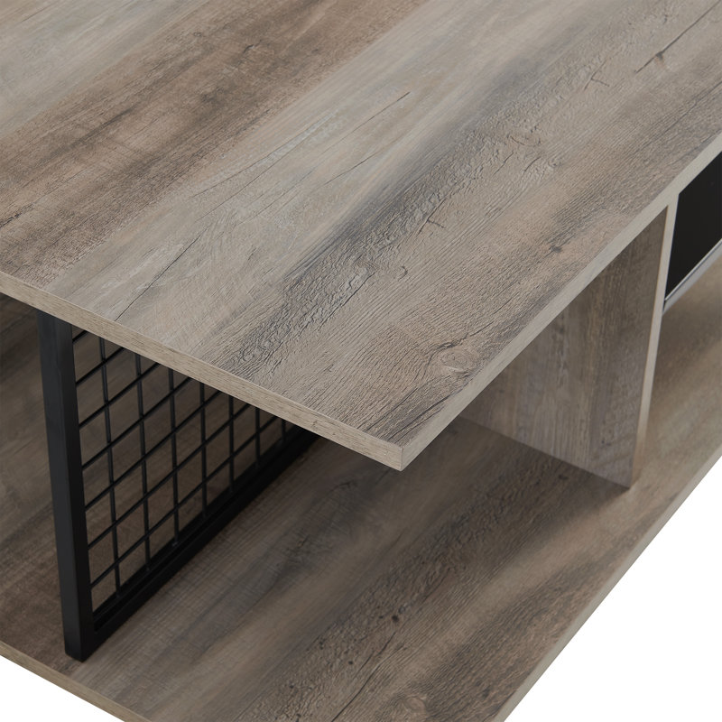 Dominga Coffee Table, Gray Wash