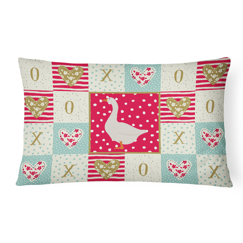  Coussin extérieur rembourré Embden Goose Love