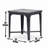 Jasemin Solid Wood Top End Table