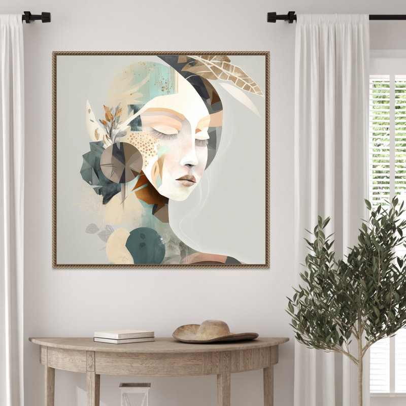«Piper» par Bella Eve, reproduction d'art sur toile encadrée, H 30 po x l 30 po