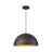Kyrek 1-Light Iron Dome Pendant -2137744289-2139076442