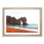 Durdle Door Cliffs at Sunset - Picture Frame Painting Print-55545693-55545694