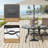 47'' Outdoor Round Metal Dining Table-121335145-121335144