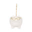 Scarbrough Kitty Trinket Tray, White and Gold Ceramic Jewelry Holder and Organizer-1463137890