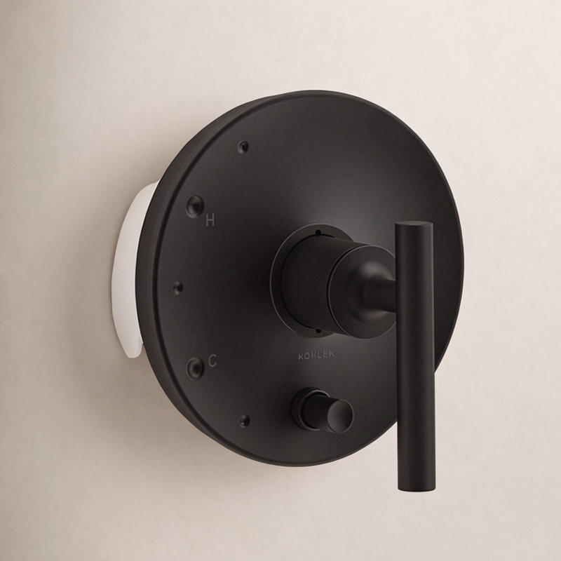 Purist Faucet Trim, Black Matte