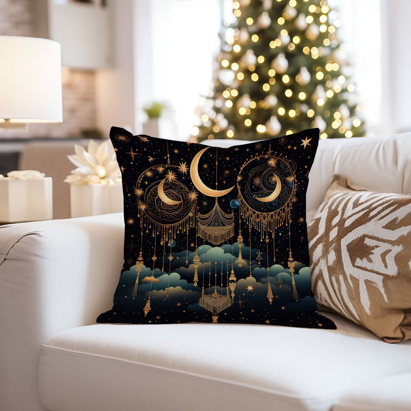 Astrology and Space Celestial Moons I Bohemian, 20"H x 20"W