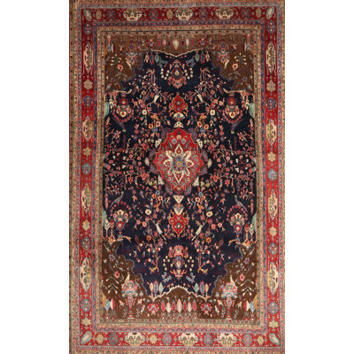 Tapis brun/beige traditionnel Calcott