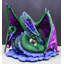 Figurine Ephos cadeau fantaisie Myths and Legends Nephtali eau élémentaire irisé Aqueon Dragon