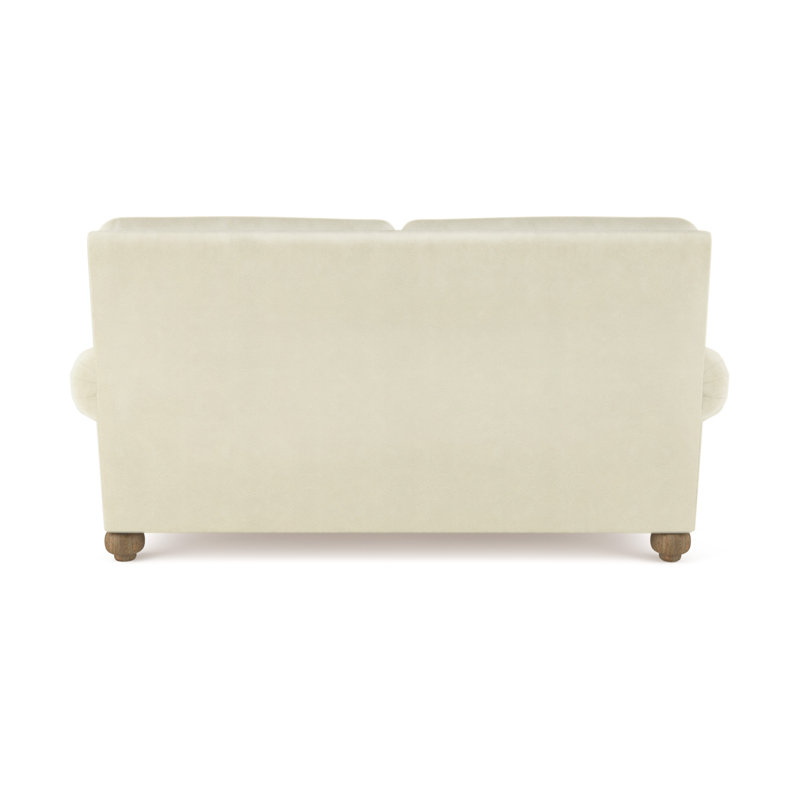 Leroy Loveseat, 36" H x 60" W x 49" D, Graphite Linen 