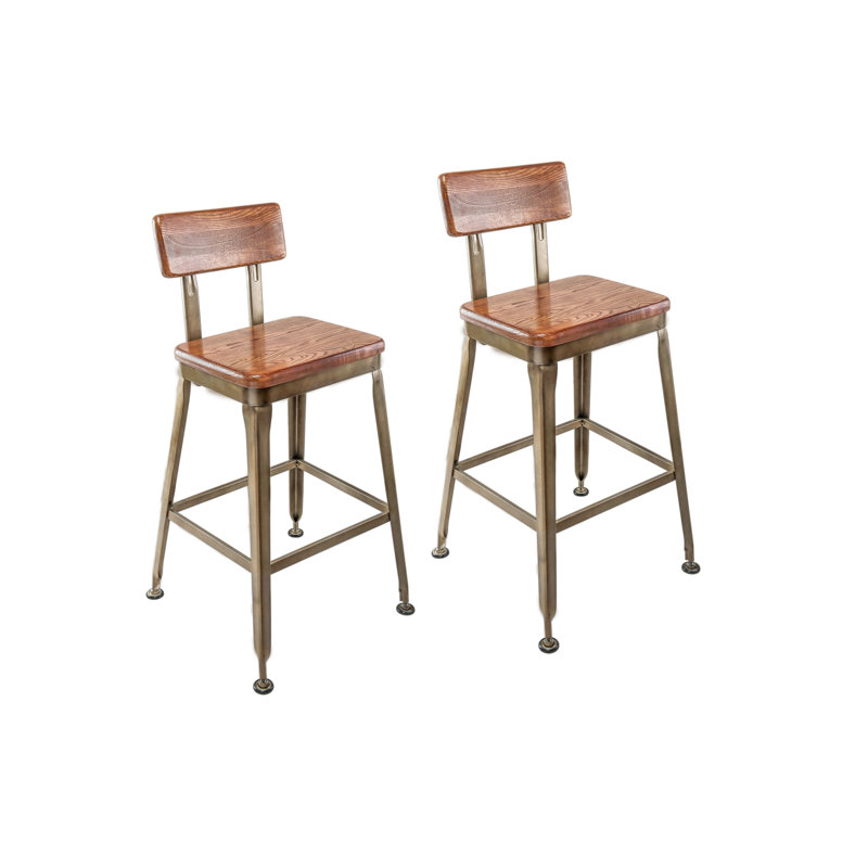 Northbridge Counter Stool with Metal Frame, Bar Stool (30" Seat Height)