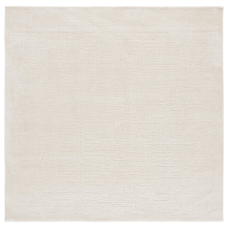 Lelian Performance Performance Solid Color Rug, Square 6'
