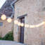 Outdoor 40 - Bulb 393.7'' Solar Powered LED Shaded String Light-1586076796