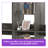 72"-108"Closet System With Drawers-574054471