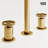 Cass Widespread 3-Hole Bathroom Faucet, 2-Handle High Arc With Wheel Knob Handles In Matte Brushed Gold-62421220