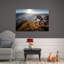 Epic Mountain Bike Ride Dramatic Abstract Contemporary Landscape Mountain Wall Art Print-129709010