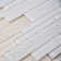 Karma Random Sized Glass Linear Mosaic Wall Tile