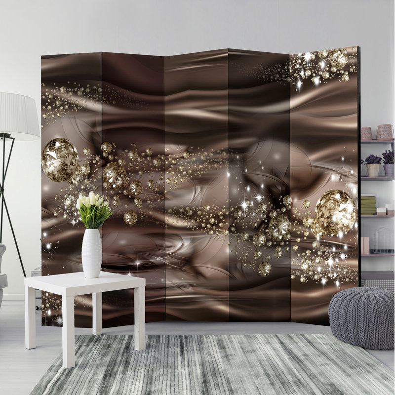 Chocolate River Room Divider, 5