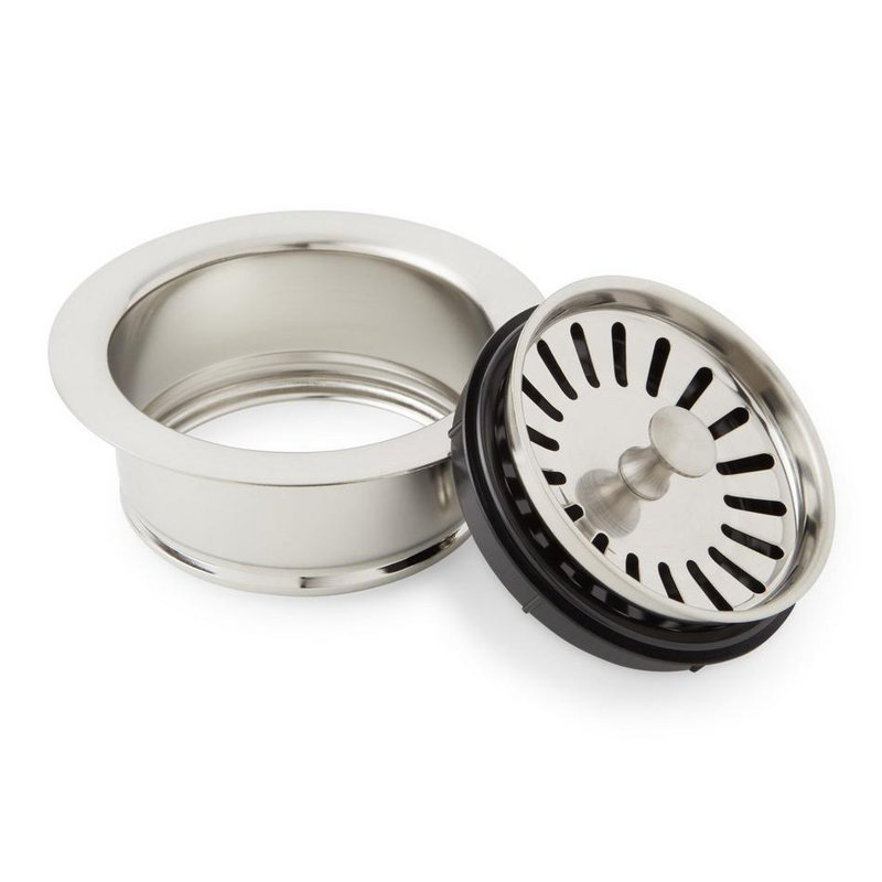 Kitchen Disposal Flange Set, Stainless Steel