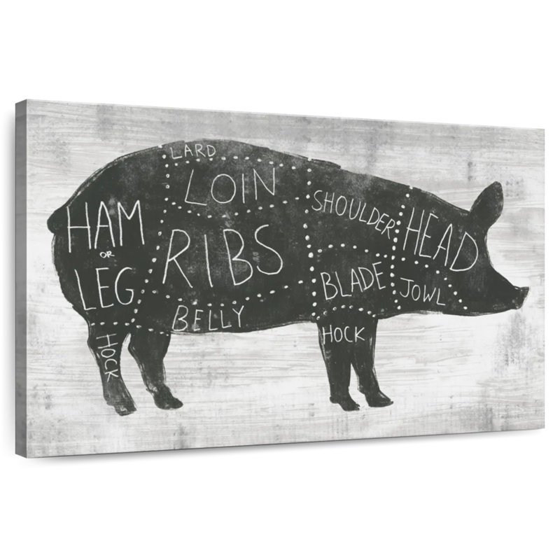 Senne Farmhouse Butcher I, 26" H x 39" W