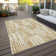 Alleson Washable Striped Indoor / Outdoor Rug
