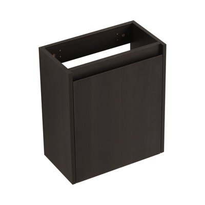 Ensemble de meuble-lavabo pour salle de bain 16 po pour petit espace, petit meuble-lavabo avec lavabo en céramique