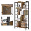 Chittenango 154.5cm H x 74cm W Steel Open Shelf Bookcase-971637505