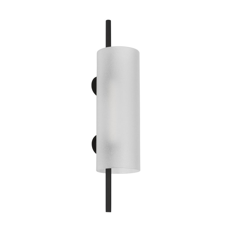Trace 1 - Light LED Armed Sconce, Nightshade Black