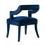50cm H Velvet Upholstered Armchair-1922094129