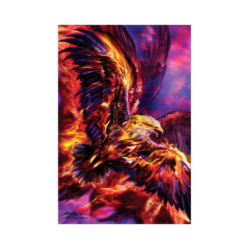 «Phoenix Rising» par Ruth Thompson, impression sur toile tendue, H 40 po x l 26 po x P 1,5 po
