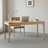 Burlywood Rectangular Solid Wood desks-108068331
