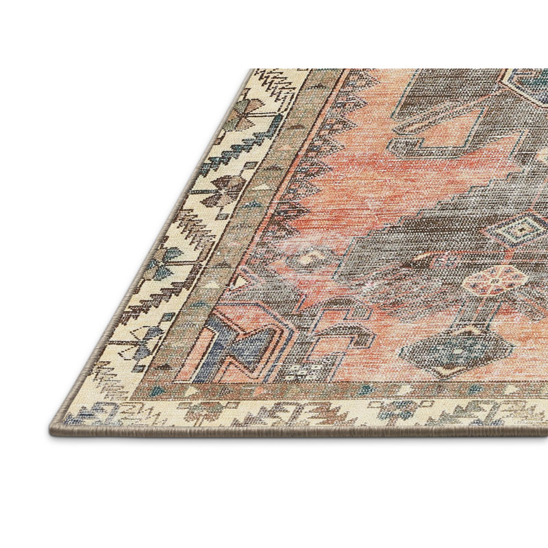Oriental Indoor Rug, Rectangle 7' x 10'